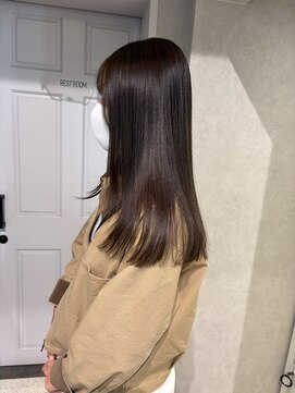 ゼスト クレス(ZEST Cres) 【立川cres小山】髪質改善トリートメント チョコブラウン