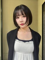 ゴートゥデイ 福岡大名Bellus店(GO TODAY)&nbsp;ボブウルフ/ウルフボブ/顔周りレイヤー/顔周りウルフ