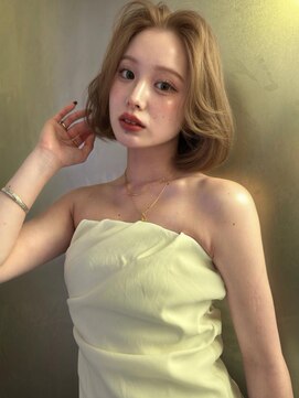 ソヨン 奈良店(SOYON) 《SOYON》くびれボブと顔まわりレイヤー