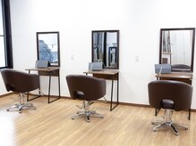 ルシアス(Lucius)の雰囲気（カットブース3席）