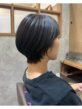 ロッカヘアエジェ(ROCCA hair eje.) ナチュラルショート丸みショートレイヤー