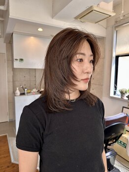 ア セカンド 清藤美容室第弐號(a sekand)の写真/カットの再現性がいいスタイルで毎日素敵に！伸びてきても扱いやすい髪へ導く。