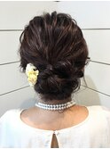 【Neolive & 渋谷店】大人可愛いまとめ髪 ミディアム