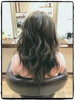 リン ヘアファクトリー アンド アイラッシュサロン(RIN)&nbsp;透き通るような外国人風ハイライト＋グレージュ