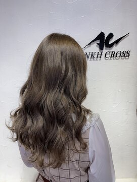 アンク クロス 池袋北口店(ANKHCROSS) 《アンククロスYUKI》透明感グレージュカラー