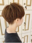オレンジブラウン マッシュ ショート arc by neolive 荻窪
