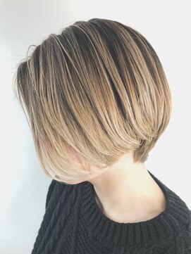 チェレ オレ 新金岡店(Chere ore) 大人のボブ×白髪を隠すカラー×大人ハイライト