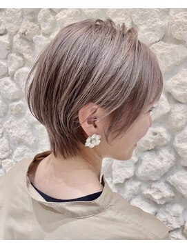 モアナ バイ ヘッドライト 武蔵小杉店(Moana by HEADLIGHT) Moana【武蔵小杉】ハンサムショート＃ショートボブ