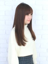 ハチ(hachi)&nbsp;艶髪ロング/ブラウン/抜け感/20代30代40代50代