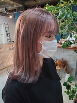 ノア(noa.)&nbsp;#ブリーチ必須の華やかピンクベージュ♪