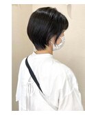 ボブからのスタイルチェンジしやすいショート！