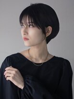 サーカス バイ ビュートリアム 青山(CIRCUS by BEAUTRIUM)&nbsp;ハンサムショート 大人可愛いショートヘア 艶カラー 30代40代