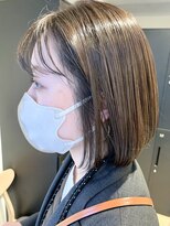 ホーム(HOME)&nbsp;【HOME 下北沢】髪質改善ツヤボブ×シースルーバング