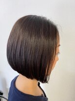 ラプチャー 蟹江店(rapture)&nbsp;前下がりボブ/縮毛矯正