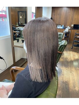 ヘアーサロン リバース(Hair Salon Rebirth) 【防府/Rebirth】ミルクティーグレージュ