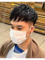 クレス 武蔵浦和店 (CLESC')&nbsp;ツーブロックショート/ツーブロックパーマ/刈り上げ/黒髪