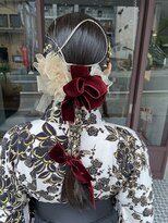 レイン(RAIN)&nbsp;袴お洒落ヘアアレンジ