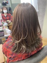 カームバイリコ 学芸大学(calm by liko)&nbsp;ショコラアッシュ/ヘルシースタイル/ふんわりカール/学芸大学