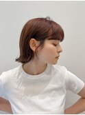大人ショートボブ前髪あり丸顔面長逆三角絶壁ひし形K03-30