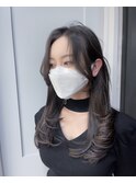韓国レイヤー/韓国風/ボブ/髪質改善/黒髪/ブリーチなし〔池袋〕