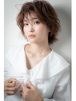 カバーヘア ブリス 北浦和(COVER HAIR bliss)&nbsp;フレンチカジュアルくびれヘアウルフボブw北浦和20代30代40代