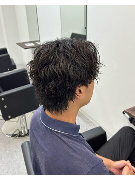 ブライト(BRIGHT) ［BRIGHT］マッシュウルフ×ツイスパ［静岡/メンズ/静岡駅］