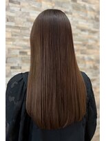ラクヘアー 住吉店(rak hair) 【髪質改善】美髪ストレート×ナチュラルアッシュブラウン