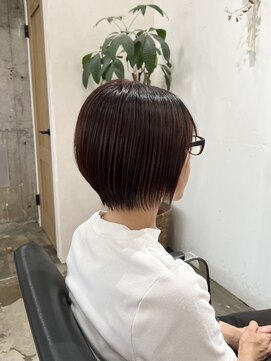 ヴィップルーム(viproom) マッシュショート/アッシュカラー/シースルバング/大人ボブ