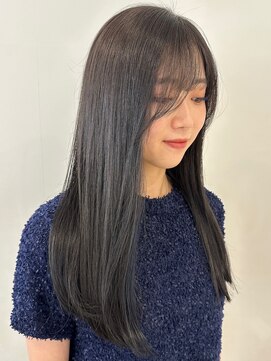 アンプフォーヘア 栄 矢場町(amp for hair.) ブルーブラック