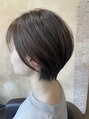 シュモレ フェリーク 検見川店 やわらかいショート＊カットと質感矯正にて再現いたします(^^)