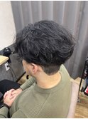 ツーブロマッシュパーマ