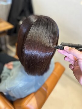 エクラート リュミ 千葉駅前店(ECLART Lumi) 美髪ストレート♪髪質改善ストレート×艶カラー[千葉]