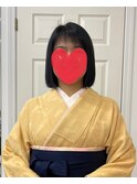 卒業式×袴