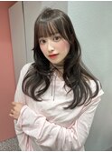 ベージュカラー/春カラー/透けカラー/レイヤー/韓国ヘア/渋谷