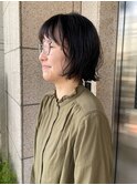 外ハネボブ/ボブパーマ/ニュアンスパーマ