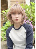 【荻窪｜ノースイースト】ミルクベージュ｜ボブ｜レイヤーカット