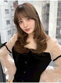 ザクザクレイヤー/韓国ヘア/レイヤーカット