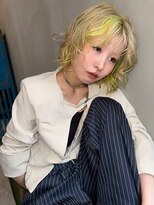 エクーエルム 心斎橋(ECOO yelm)&nbsp;【ミルクティー×デザイン】ハイトーン/ブリーチ/髪質改善