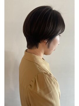 ボンド(hair salon bonD) コンパクトショート×ナチュラルカラー