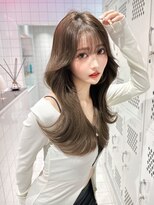 ロンド ジュルード 名古屋(Lond jeloud)&nbsp;ショート ボブ インナーカラー 韓国風5723