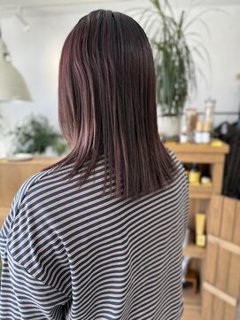 ムニ(MUNI) ピンクブラウン！