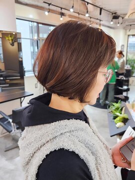 エイス 梅田 中津(Ace) ナチュラルボブ　ワンカールパーマ