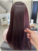 乾かすだけで艶髪◎地毛風ストレート