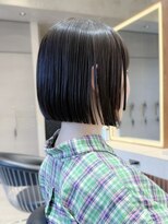 ロンド ロワール 門前仲町(Lond Loire)&nbsp;ボブショートボブ縮毛矯正ベージュグレージュ門前仲町