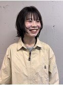 【TALO】パーマの残りを活かしたボブ