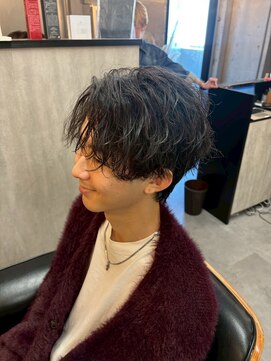 セーヌ ロク(ceine loq) 学芸大学【CEINEloq】ツイストスパイラルパーマmen'sカット