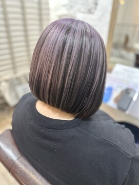 ラウラアンドロー(LAURA&RO) ダブルカラー/ケアブリーチ/インナーカラー/ベージュ【塚口】