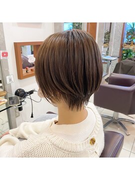 ノット 成田公津の杜(Knot) ダークアッシュ/ミディアムレイヤーカット/成田公津の杜駅