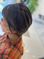 アース 浜松志都呂店(HAIR&MAKE EARTH)&nbsp;大人ショート　ハイライト×白髪ぼかし×透明感カラー×髪質改善