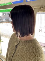 シアン 橋本南口店(SHIAN)&nbsp;冬の切りっぱなしボブ